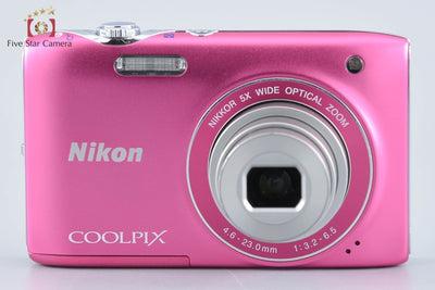 【中古】Nikon ニコン COOLPIX S3100 フレッシュピンク コンパクトデジタルカメラ