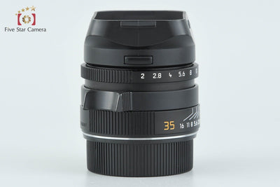 【中古】Leica ライカ SUMMICRON-M 35mm f/2 ASPH. E39 11879 ブラック