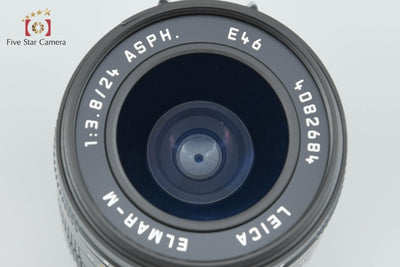 【中古】Leica ライカ ELMAR-M 24mm f/3.8 ASPH. E46 11648 6-Bit ブラック - 2枚目