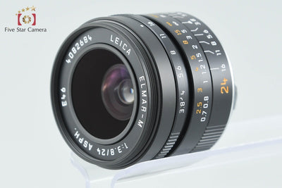 【中古】Leica ライカ ELMAR-M 24mm f/3.8 ASPH. E46 11648 6-Bit ブラック - 3枚目
