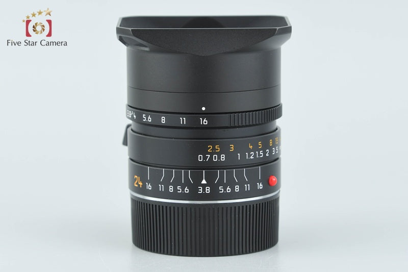 【中古】Leica ライカ ELMAR-M 24mm f/3.8 ASPH. E46 11648 6-Bit ブラック - 7枚目