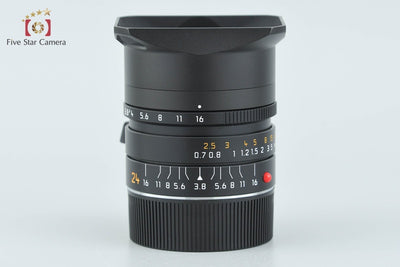 【中古】Leica ライカ ELMAR-M 24mm f/3.8 ASPH. E46 11648 6-Bit ブラック - 7枚目