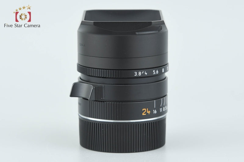 【中古】Leica ライカ ELMAR-M 24mm f/3.8 ASPH. E46 11648 6-Bit ブラック - 10枚目