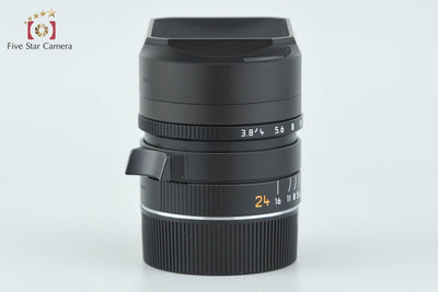 【中古】Leica ライカ ELMAR-M 24mm f/3.8 ASPH. E46 11648 6-Bit ブラック - 10枚目