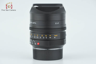 【中古】Leica ライカ SUMMILUX-M 28mm f/1.4 ASPH. E49 11668 6-Bit 元箱付き