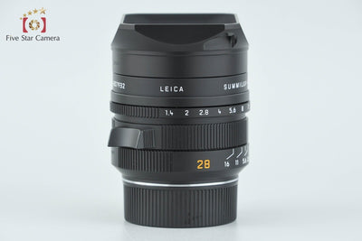 【中古】Leica ライカ SUMMILUX-M 28mm f/1.4 ASPH. E49 11668 6-Bit 元箱付き