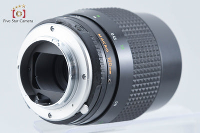【中古】MINOLTA ミノルタ MC MACRO ROKKOR-QE 100mm f/3.5