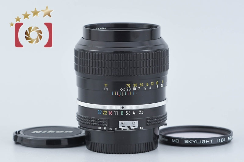 【中古】Nikon ニコン New NIKKOR 105mm f/2.5 Ai改