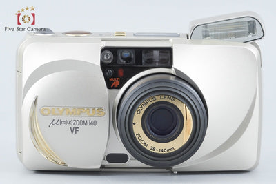 【中古】OLYMPUS オリンパス μ[mju:] ZOOM 140 VF コンパクトフィルムカメラ