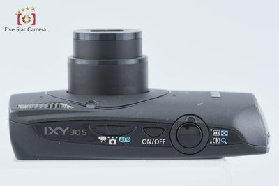 【中古】Canon キヤノン IXY 30S ブラック コンパクトデジタルカメラ