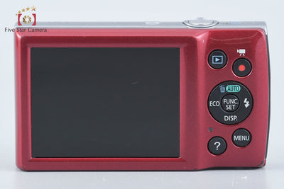 【中古】Canon キヤノン IXY 120 レッド コンパクトデジタルカメラ