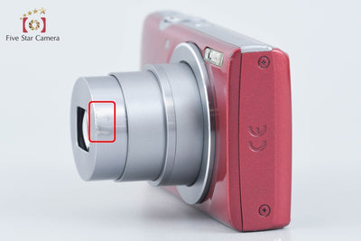 【中古】Canon キヤノン IXY 120 レッド コンパクトデジタルカメラ
