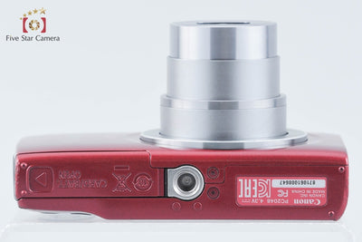 【中古】Canon キヤノン IXY 120 レッド コンパクトデジタルカメラ