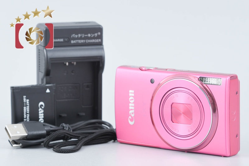 【中古】Canon キヤノン IXY 140 ピンク コンパクトデジタルカメラ