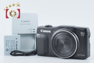 【中古】Canon キヤノン PowerShot SX710 HS ブラック コンパクトデジタルカメラ