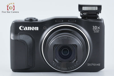 【中古】Canon キヤノン PowerShot SX710 HS ブラック コンパクトデジタルカメラ