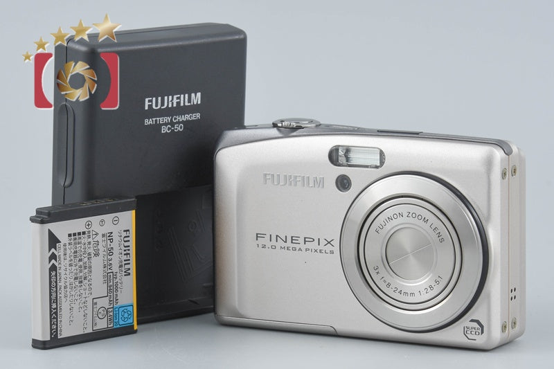 【中古】FUJIFILM 富士フイルム FinePix F60fd シルバー コンパクトデジタルカメラ