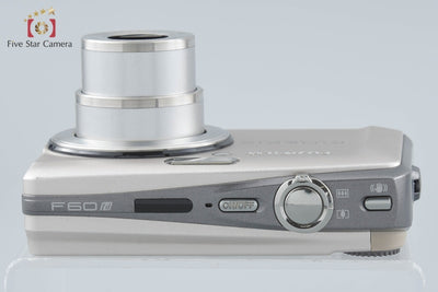 【中古】FUJIFILM 富士フイルム FinePix F60fd シルバー コンパクトデジタルカメラ