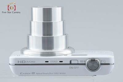 【中古】SONY ソニー Cyber-shot DSC-WX60 ホワイト デジタルスチルカメラ