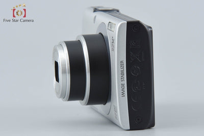 【中古】Canon キヤノン PowerShot A2400 IS シルバー コンパクトデジタルカメラ