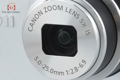 【中古】Canon キヤノン PowerShot A2400 IS シルバー コンパクトデジタルカメラ