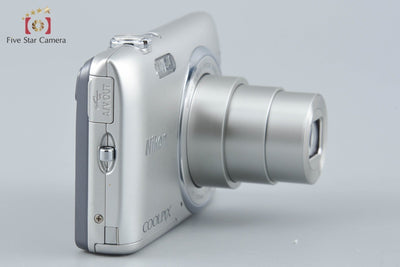 【中古】Nikon ニコン COOLPIX S3500 クリスタルシルバー コンパクトデジタルカメラ