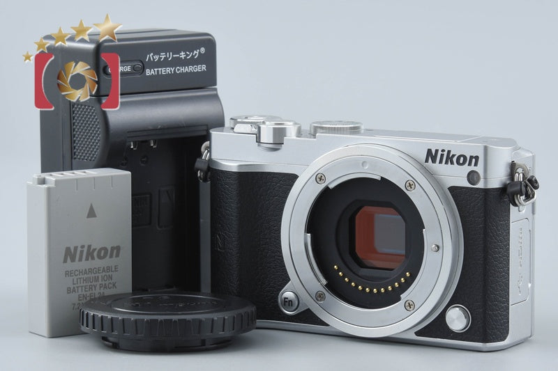 【中古】Nikon ニコン 1 J5 シルバー ミラーレス一眼カメラ