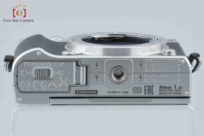 【中古】Nikon ニコン 1 J5 シルバー ミラーレス一眼カメラ