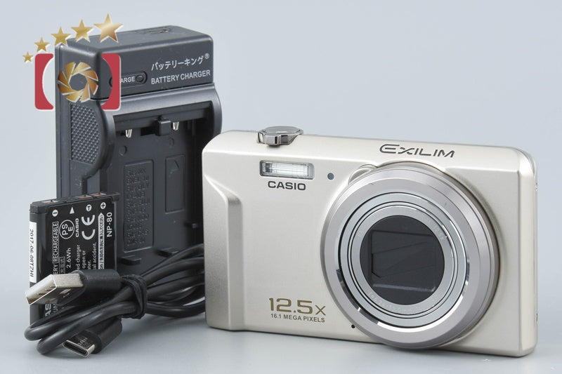 【中古】CASIO カシオ EXILIM EX-ZS150 ゴールド コンパクトデジタルカメラ