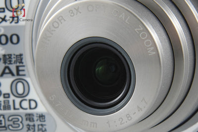 【中古】Nikon ニコン COOLPIX L18 シルバー コンパクトデジタルカメラ