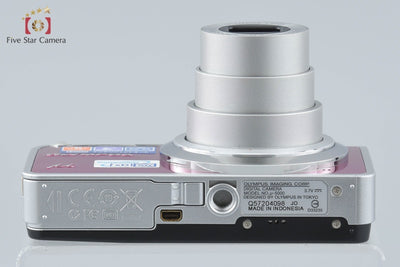 【中古】OLYMPUS オリンパス μ-5000 ピンク コンパクトデジタルカメラ