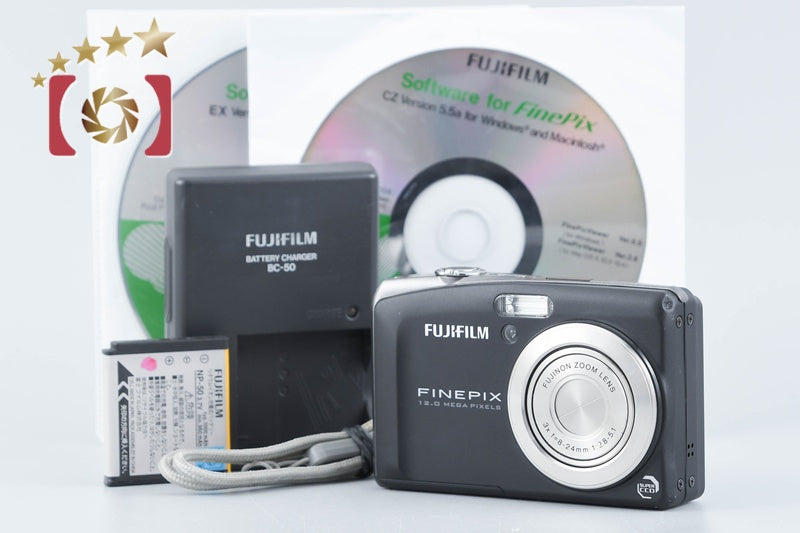 【中古】FUJIFILM 富士フイルム FinePix F60fd ブラック コンパクトデジタルカメラ