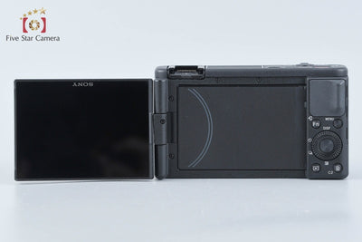 【中古】SONY ソニー VLOGCAM ZV-1 ブラック コンパクトデジタルカメラ 多言語対応