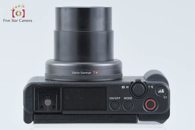【中古】SONY ソニー VLOGCAM ZV-1 ブラック コンパクトデジタルカメラ 多言語対応