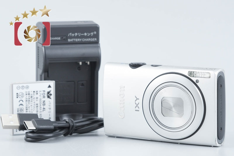 【中古】Canon キヤノン IXY 600F シルバー コンパクトデジタルカメラ