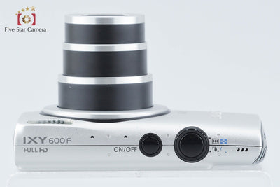 【中古】Canon キヤノン IXY 600F シルバー コンパクトデジタルカメラ