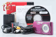 【中古】CASIO カシオ EXILIM EX-Z2300 パープル コンパクトデジタルカメラ 元箱付き
