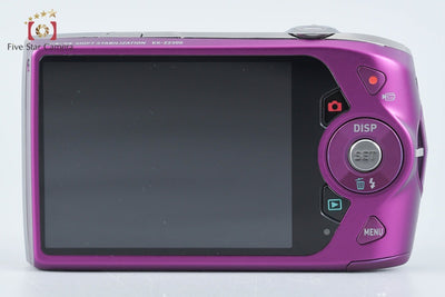 【中古】CASIO カシオ EXILIM EX-Z2300 パープル コンパクトデジタルカメラ 元箱付き