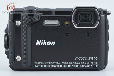 【中古】Nikon ニコン COOLPIX W300 ブラック コンパクトデジタルカメラ