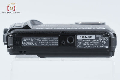 【中古】Nikon ニコン COOLPIX W300 ブラック コンパクトデジタルカメラ