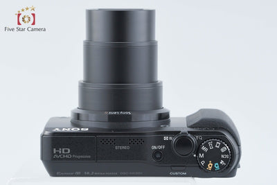 【中古】SONY ソニー Cyber-shot DSC-HX30V ブラック コンパクトデジタルカメラ 元箱付き