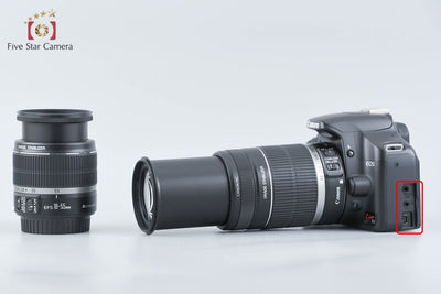 【中古】Canon キヤノン EOS Kiss X2 ダブルズームキット シャッター回数僅少