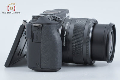 【中古】Canon キヤノン EOS M3 ブラック EF-M 15-45mm f/3.5-6.3 IS STM レンズキット 元箱付き