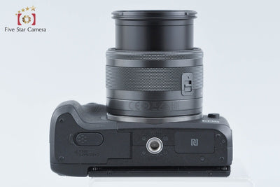 【中古】Canon キヤノン EOS M3 ブラック EF-M 15-45mm f/3.5-6.3 IS STM レンズキット 元箱付き