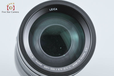 【中古】Panasonic パナソニック LUMIX LEICA DG VARIO-ELMAR 100-400mm f/4-6.3 II ASPH. H-RSA100400 元箱付き