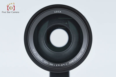 【中古】Panasonic パナソニック LUMIX LEICA DG VARIO-ELMAR 100-400mm f/4-6.3 II ASPH. H-RSA100400 元箱付き