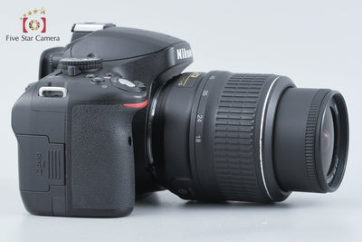 【中古】Nikon ニコン D5100 18-55 VR レンズキット 元箱付き