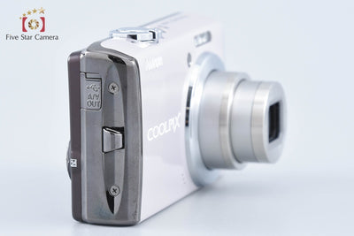 【中古】Nikon ニコン COOLPIX S620 パールホワイト コンパクトデジタルカメラ 元箱付き