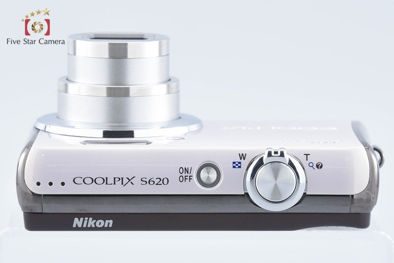 中古】Nikon ニコン COOLPIX S620 パールホワイト コンパクトデジタル