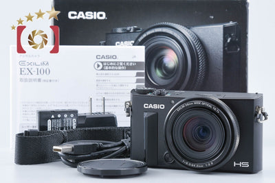 【中古】CASIO カシオ HIGH SPEED EXILIM EX-100 コンパクトデジタルカメラ 元箱付き